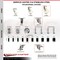 Service Caster 5 Inch 316SS Nylon Swivel 1-1/4 Inch Expanding Stem Caster Lock Brake SCC, 2PK SCC-SS316TTLEX20S514-NYS-2-S-2-114 - alternate 2